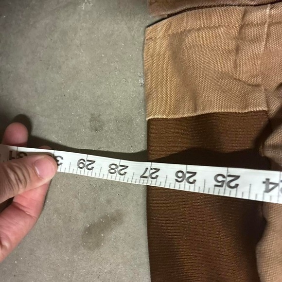 Vintage Carhartt style patch custom added not real Carhartt front embroidered - Picture 7 of 8